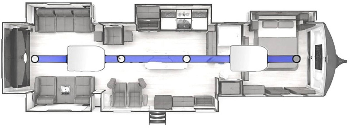 Center Line Ducted Coleman Mach 1, 3, 10, 15 & Q - KoolRV Solutions, Inc
